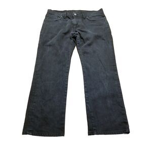 Versace Collection Trend Jeans Men's Size 34 Black Denim Straight (34x27)